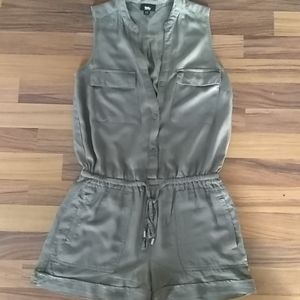 Massimo Army Green Romper
